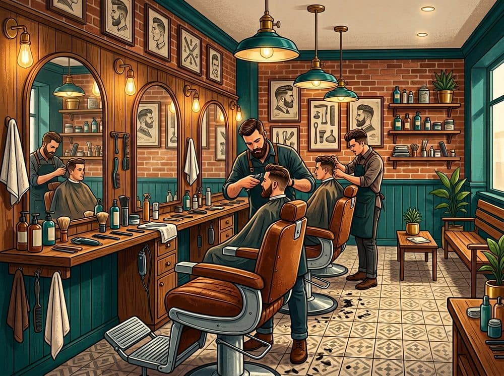 آرایشگاه مردانه